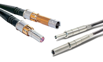 Hypertronics 光纖連接器擴束觸頭，尺寸5和尺寸12